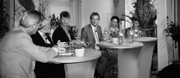 Von links: Willi Fitzen, Heinrich Hiep (verdeckt), Georg Hanka, Helmut Rehmsen, Margret Querenhorst und Bernd Werner