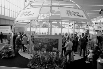 Gut besucht war der Stand der niederlndischen Absatzorganisation FloraHolland. In der Woche vor der Messe war bekannt geworden, dass FloraHolland mit der Blumenversteigerung Aalsmeer fusionieren will