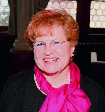 Floristmeisterin Annabella Flaschka, Augsburg, wurde mit der Bayerischen Staatsmedaille geehrt. Sie organisiert seit 1984 den Tag der Blume