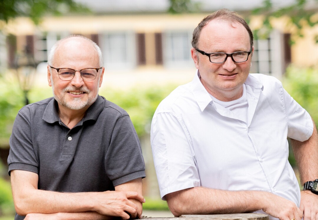 Die Gründer von „Phytoprove Pflanzenanalytik“: Thomas Berberich (li.) und Daniel Weber