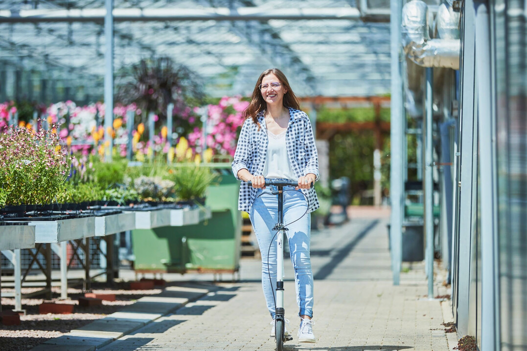 Jungen Nachwuchskrften im Gartenbau stehen viele Entwicklungsmglichkeiten offen.