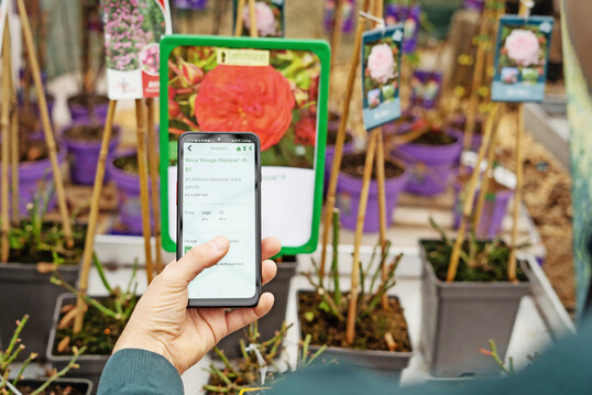 Die mobile Bestellapp von Lehmann erleichtert den Bestellprozess.