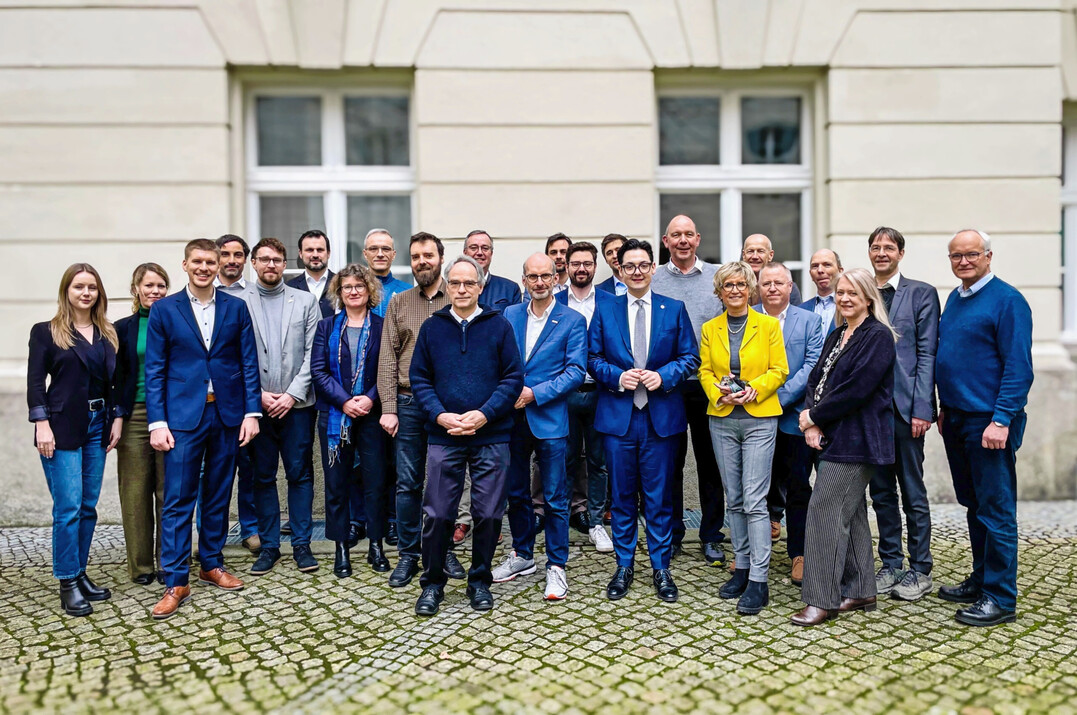 Die Teilnehmer der konstituierenden Sitzung des Nachhaltigkeitsrats fr den deutschen Gartenbau (NRG).