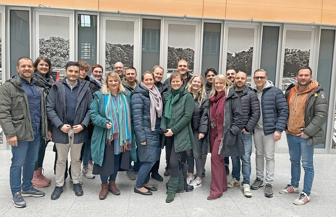 Die BGI-Jungunternehmergruppe: Austausch auch auerhalb der organisierten Treffen.