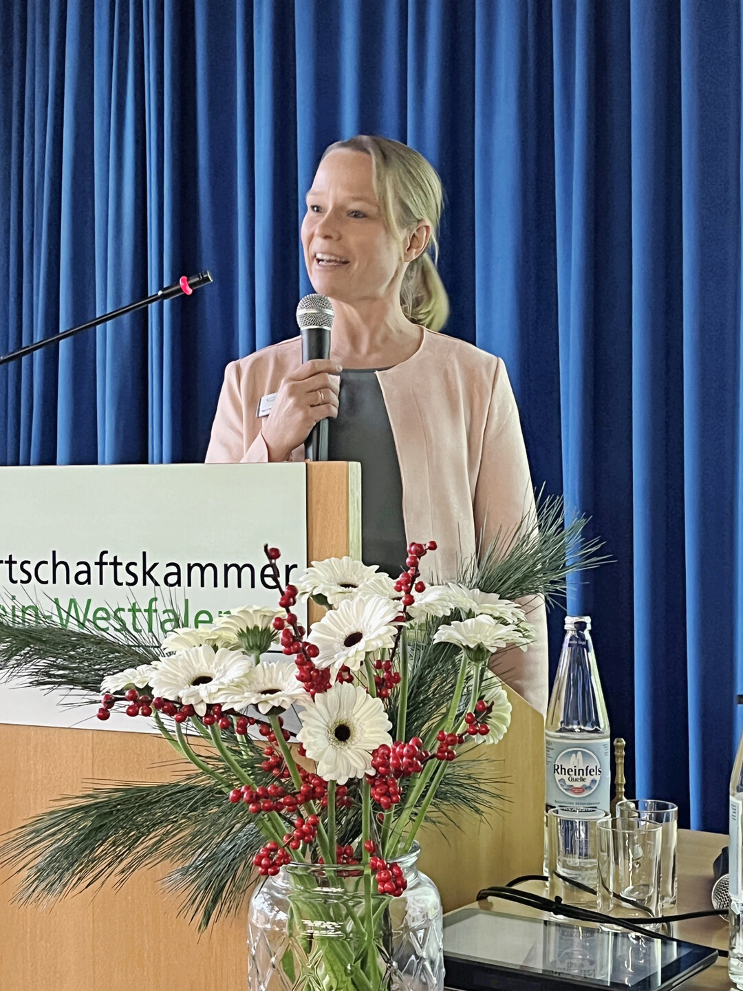 Henriette von der Leyen berichtete ber Frdermanahmen im Gartenbau.