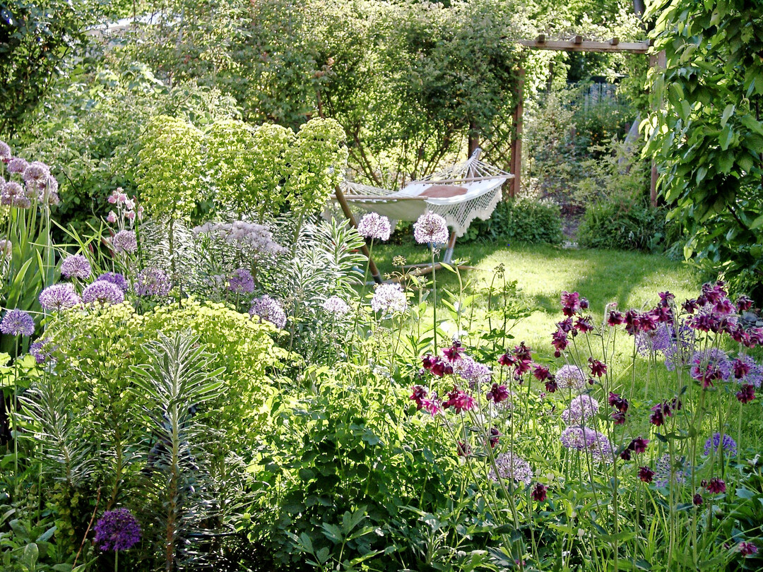 Der Garten ist Ort der Begegnung; mit der Familie und der Natur.