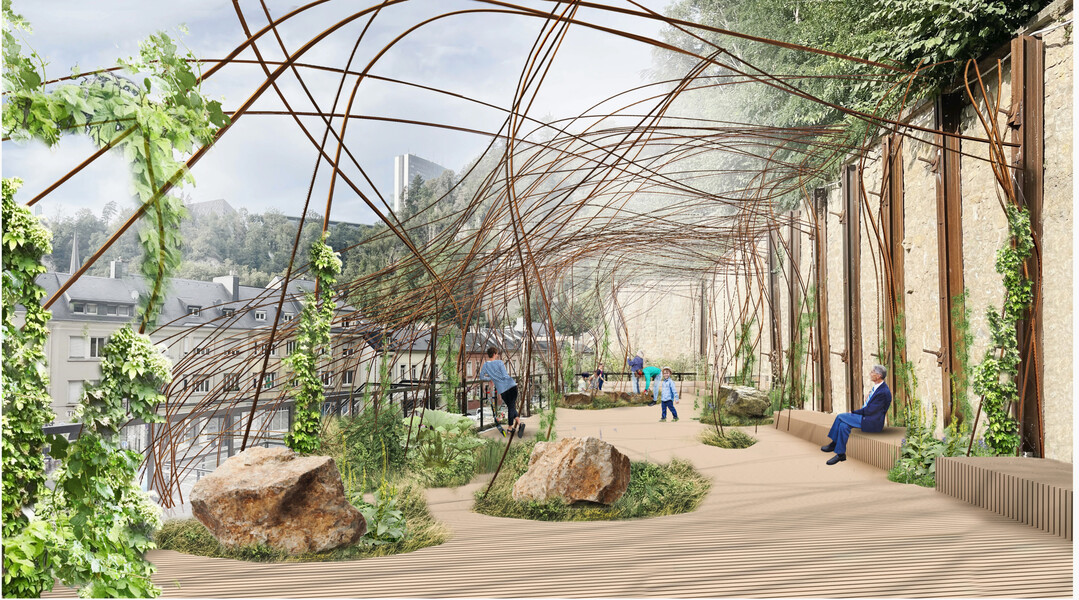 Garten Racines du futur (Planung: Atelier eem, Paysarchitectures)