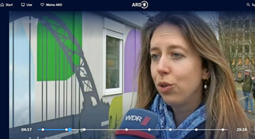 Corinna Klein, Leitung Grtnerische Ausstellungen und Ausstellungsbevollmchtigte der Deutschen Bundesgartenschau-Gesellschaft im WDR-Interview (siehe Link im Beitrag unten).