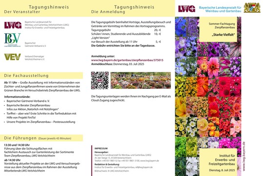 Fachtagung Beet- und Balkonpflanzen 2025