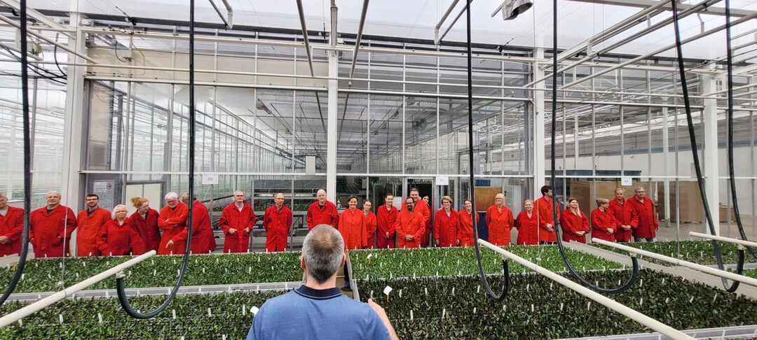Zierpflanzenberatertagung mit exklusiven Einblicken in die moderne Zierpflanzenproduktion wie hier bei Anthura Arndt in Borken.