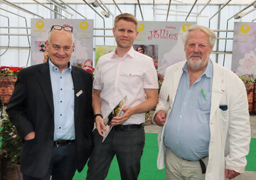 Von links: Hubert Brandkamp, Stefan Brandkamp und Jrgen von den Driesch.