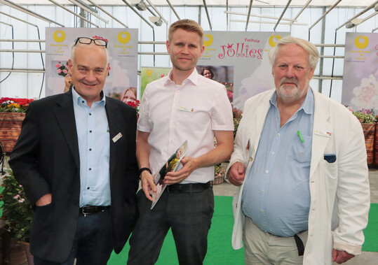 Von links: Hubert Brandkamp, Stefan Brandkamp und Jürgen von den Driesch.
