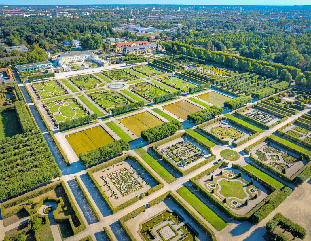Der Große Garten in Hannover.