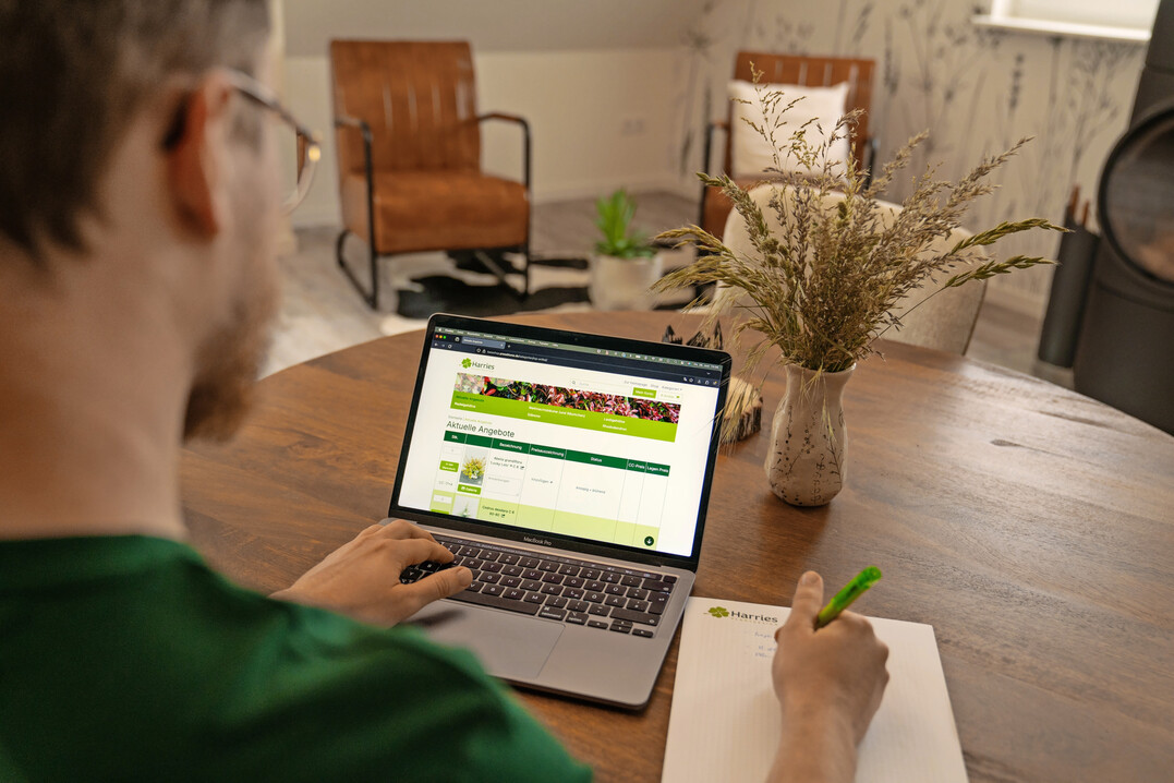 Harries Plantdesign bietet Online-Shops fr die grne Branche.
