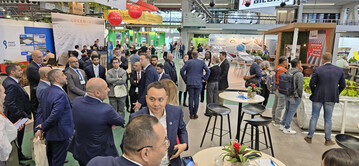 Die Internationalitt der Fachmesse ist gro.