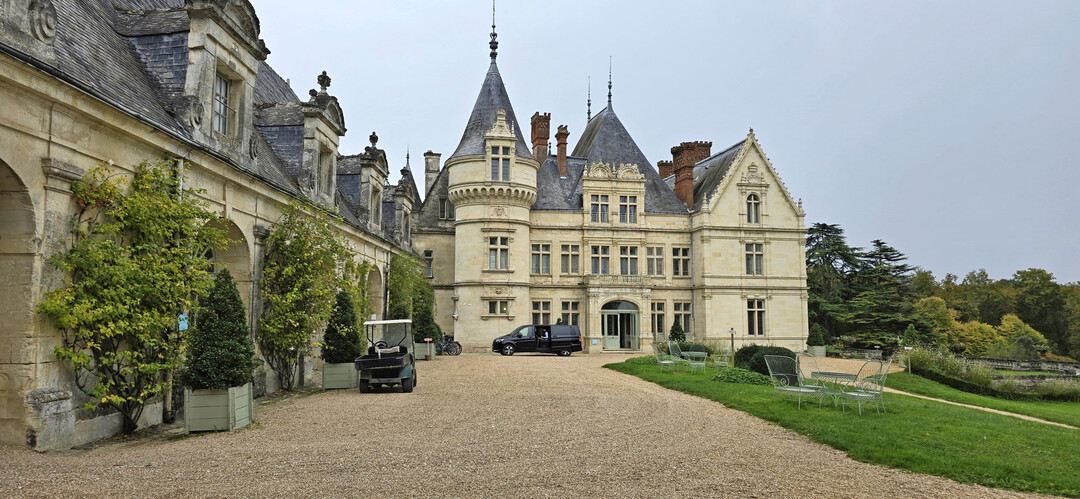 Das Schloss de la Bourdaisire ldt Besucher auch zu lngeren Aufenthalten im Hotel ein.