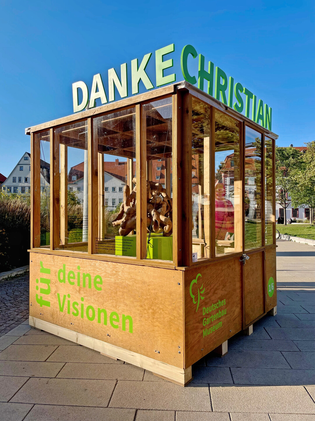 Pavillon 1 im Hirschgarten: Reichart als Vision�r.