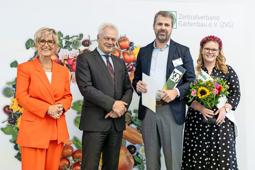 Selcta Klemm bekam den Innovationspreis Gartenbau des BMLEH 2025 ebenfalls in der Kategorie Pflanze.