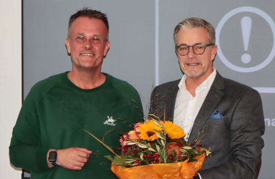 Torsten Brämer, Gartenblogger (links) und Frank Werner.