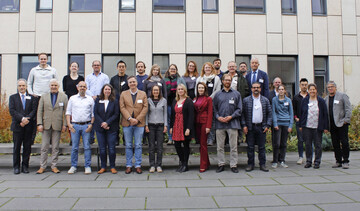 Die Tagungsteilnehmer der Sitzung der Gesellschaft der Pflanzenzchtung der AG Gemse am 20. und 21. Oktober am Julius Khn-Institut (JKI) in Quedlinburg.