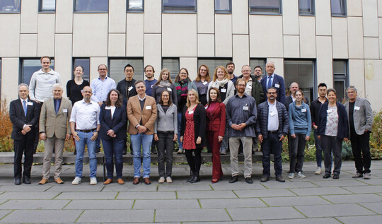 Die Tagungsteilnehmer der Sitzung der Gesellschaft der Pflanzenzüchtung der AG Gemüse am 20. und 21. Oktober am Julius Kühn-Institut (JKI) in Quedlinburg.