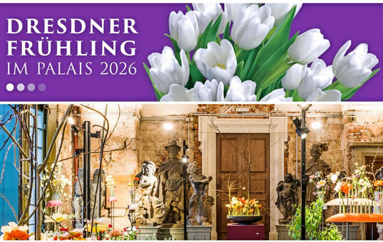 Die offizielle Website findet sich unter www.dresdner-fruehling-im-palais.de .
