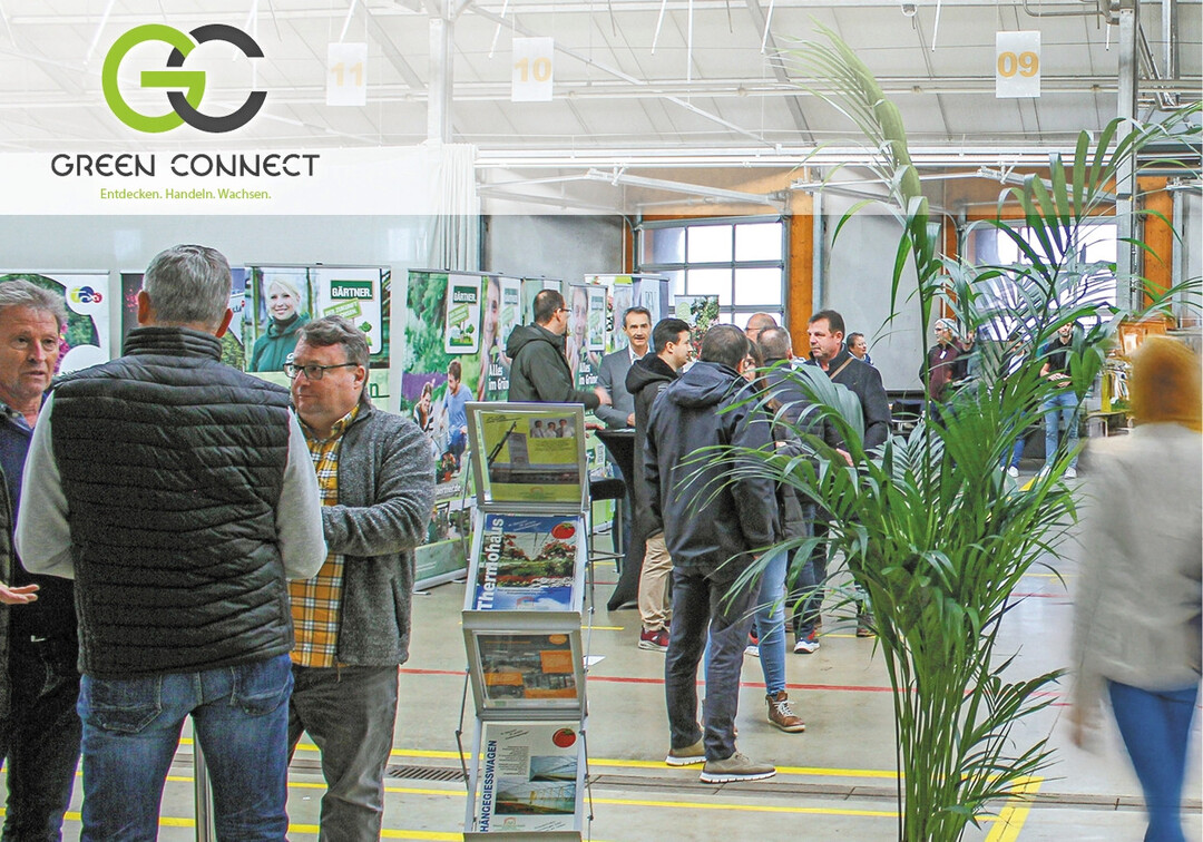 Geöffnet hat die GREEN CONNECT am 14. und 15. Januar 2026 für alle Produzenten und Fachhändler des Gartenbaus.
