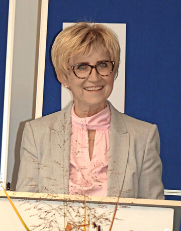 Eva Kähler-Theuerkauf auf der Tagung des Bundesverbands Zierpflanzen im Oktober 2025 in München.