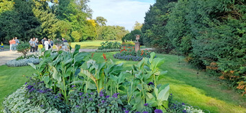 Die Pfaueninsel ist 67 Hektar groß.