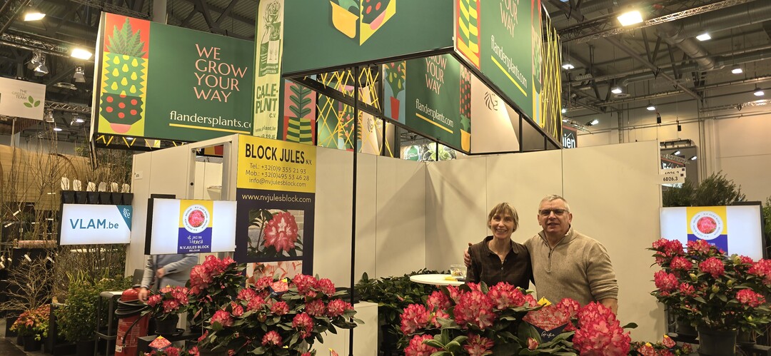 The Belgian exhibitors are known for their great bog plants.