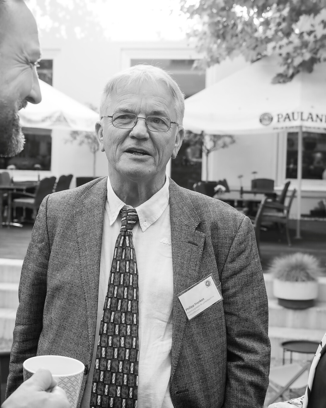 Prof. Philipp Franken auf dem Deutschen Gartenbautag 2023 in Mannheim.