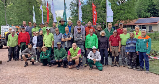Die Gartenschau f�hrte zahlreiche Kolleginnen und Kollegen aus dem Gartenbau zu gemeinsamer Projektarbeit zusammen.