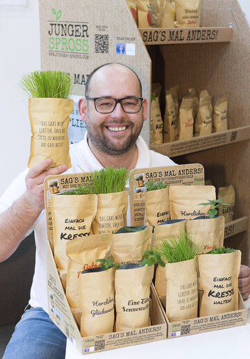 Die IPM ESSEN als Weltleitmesse des Gartenbaus bietet auch jungen Unternehmen groe Absatz- und Networking-Chancen.