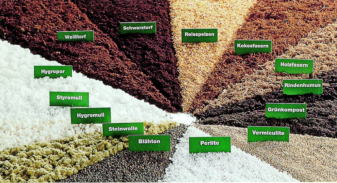 Die Palette der Ersatzstoffe ist gro�. Sie reicht von Reisspelzen �ber Kokosfasern bis zu Rindenhumus und Holzfasern.