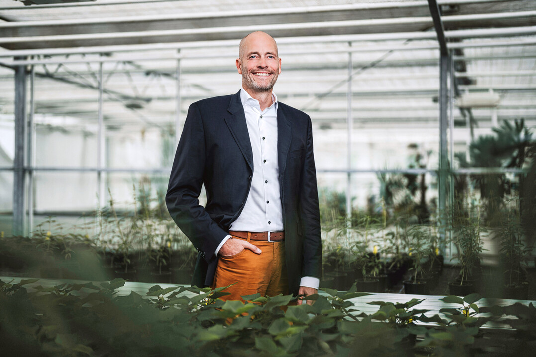 Floragard-Geschäftsführer Ulrich von Glahn