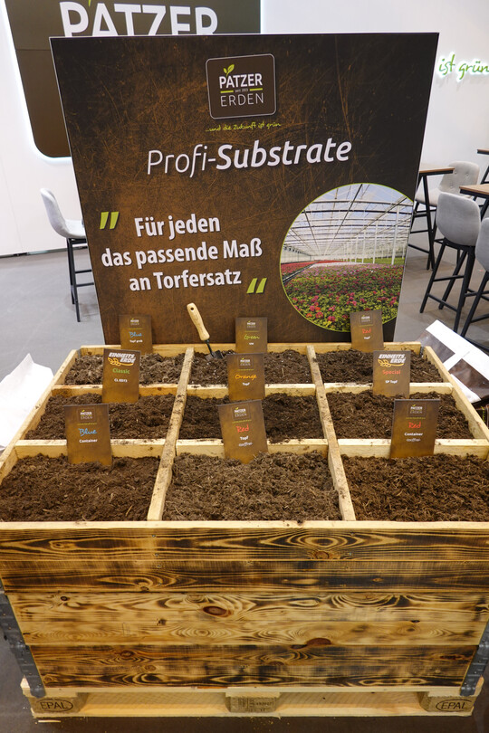 Fertige Substrate von Patzer Erden.