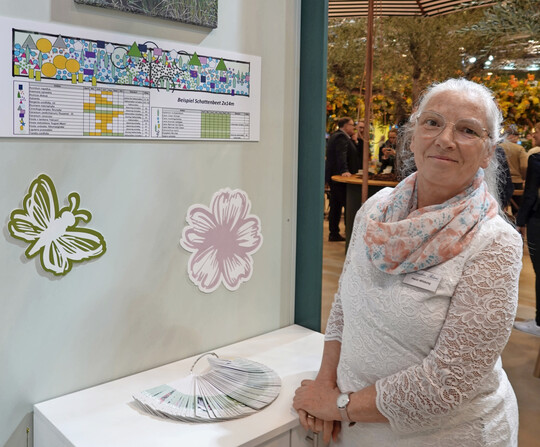 Heidi Wildung erklärte die eledesign-Staudenkonzepte.