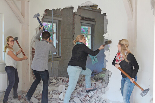 Bei Harries Plantdesign wurde im Laufe der Jahre mehrfach umgebaut.