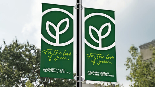 Mit einem �berarbeiteten Corporate Design und einem internationalen Claim st�rkt die Gartenbau-Versicherung ihre Sichtbarkeit im europ�ischen Markt. 