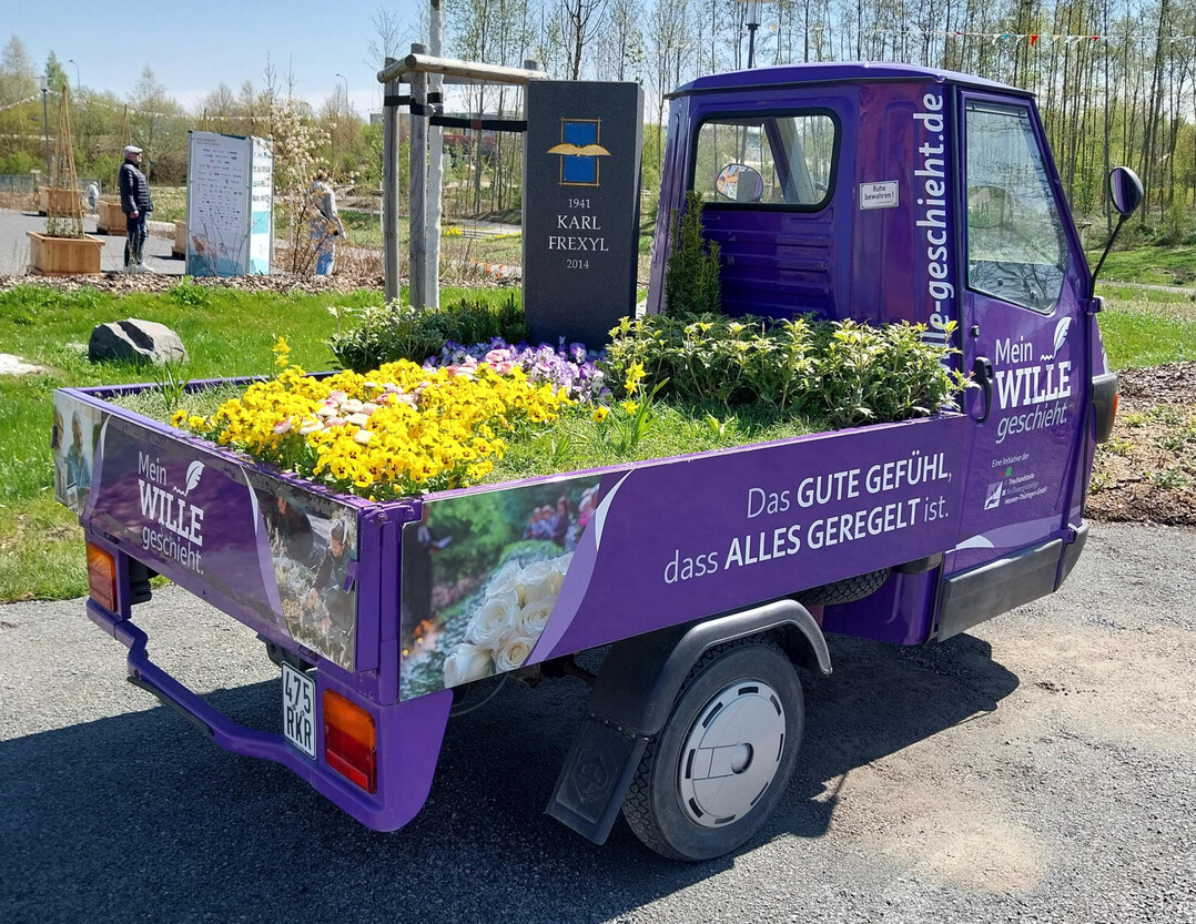 Bei den Friedhofsg�rtnern