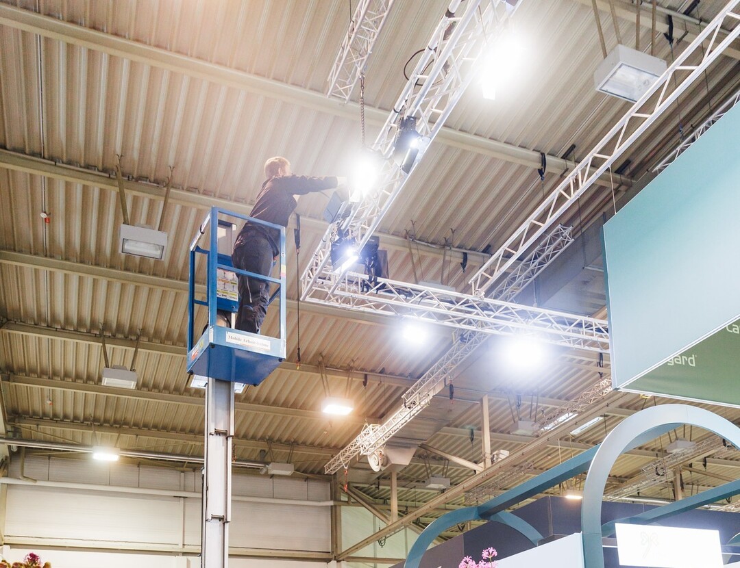 Um alles richtig in Szene zu setzen, wurde bis zuletzt an der richtigen Beleuchtung gefeilt.