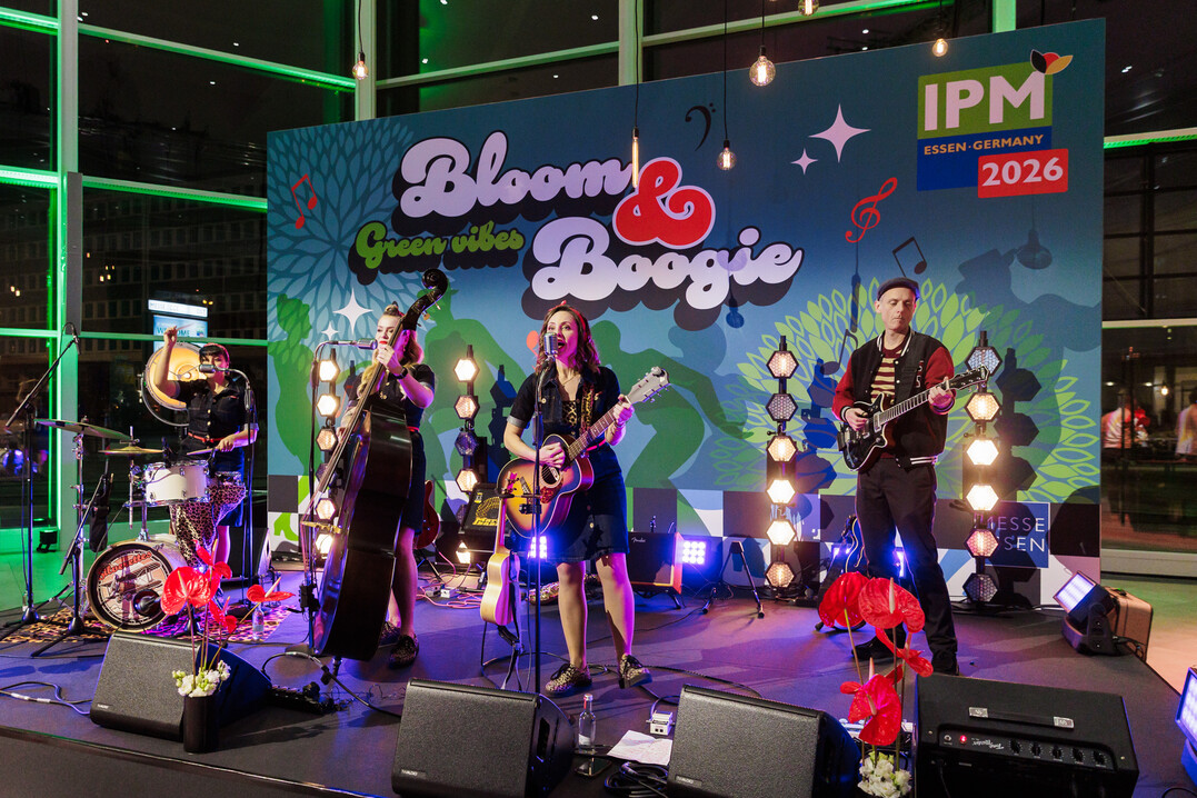 Die Band The Silverettes sorgte unter dem Motto �Bloom & Boogie � Green Vibes� f�r beste Stimmung.