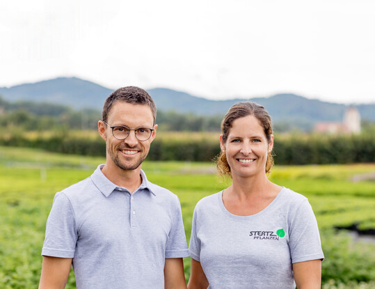 Martin und Nicole Stertz gehen in der grtnerischen Produktion einen konsequent nachhaltigen Weg.
