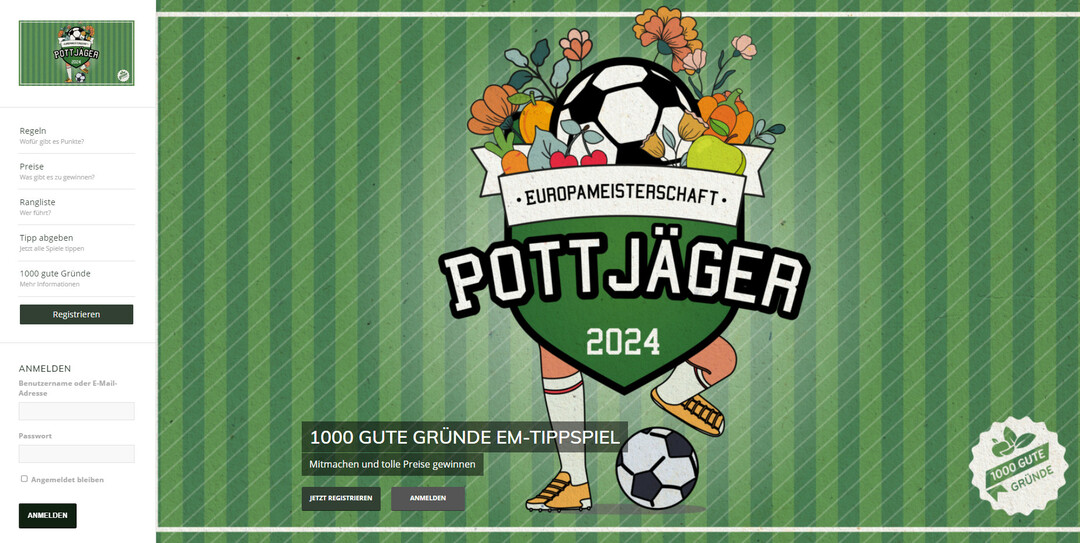 Seit dem 1. Mai ist die Punktejagd bei Pottjger wieder erffnet.