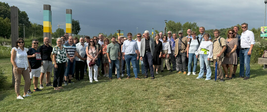 ENA-Delegierte auf dem Sommertreffen 2024 im Pünkösdfürdo-Park in Budapest.
