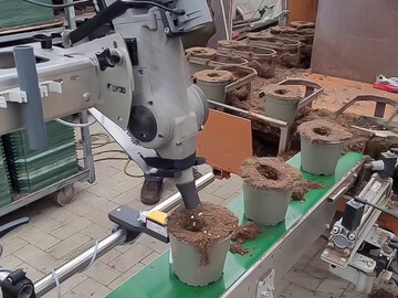 Einzeltopfapplikation der nemaplus depot-Kapseln mit Johnny