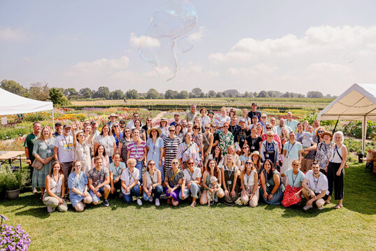 Zum 9. Mal fand am 10. August 2024 das Garten-Blogger-Treffen von Volmary auf dem Kaldenhof in Mnster statt,