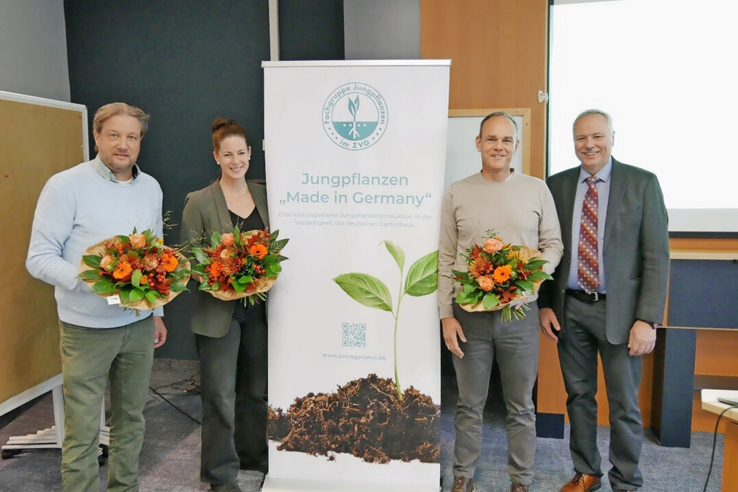 Von links: Hagen Kallne, Birgit Janen, Andreas Kientzler und Frank Silze.