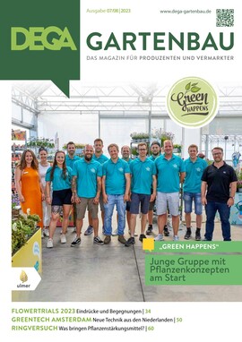 Cover DEGA GARTENBAU 07/2023