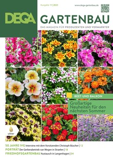 Cover DEGA GARTENBAU 11/2023